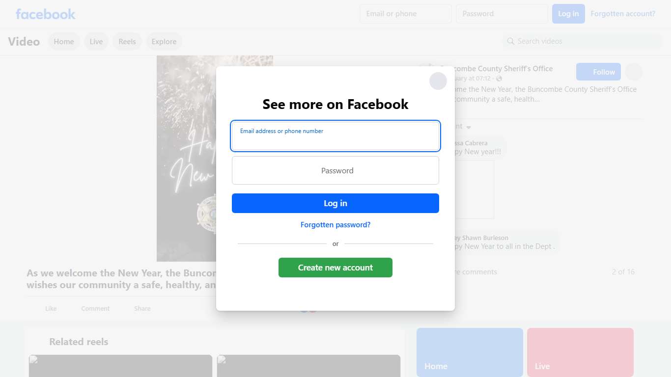 As we welcome the New Year, the Buncombe County Sheriff’s Office wishes our community a safe, healthy, and happy year ahead. The New Year brings an opportunity for fresh starts, renewed hope, and continued collaboration. We are grateful for the partnership we share with the residents of Buncombe County and look forward to serving you in 2026. Here’s to a New Year filled with progress, resilience, and community pride. | Buncombe County Sheriff's Office | Facebook